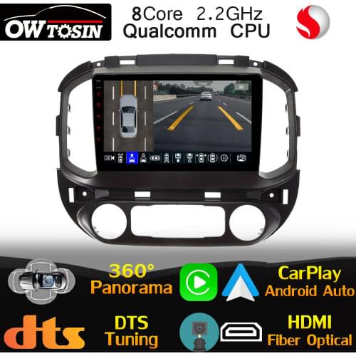 Qualcomm 8Core Android For Chevy Chevrolet Colorado Trailblazer GMC Canyon Car Media HDMI Radio GPS HIFI WiFi Auto DTS Head Unit