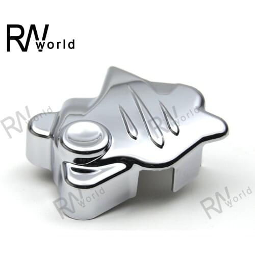 Front Brake Caliper Case For HONDA VTX1300 2003-2009 Motorcycle Chrome Sticker Decoration Deco Accessories VTX 1300 2004 2005 06