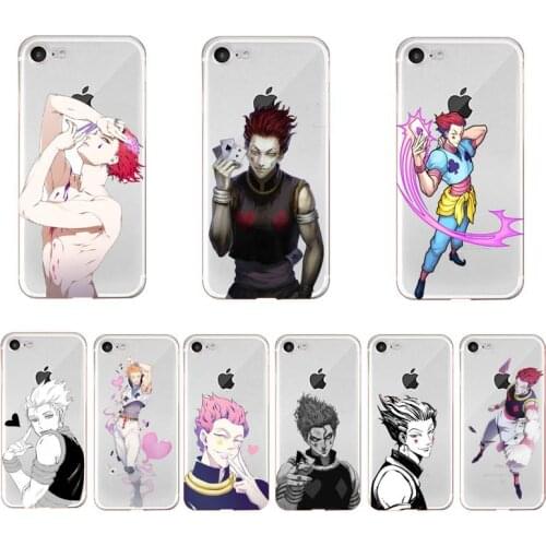Hisoka Hunter X hunter Phone Case For iPhone X XS MAX 6 6s 7 7plus 8 8Plus 5 5S SE 2020 XR 11 11pro max Clear funda Cover