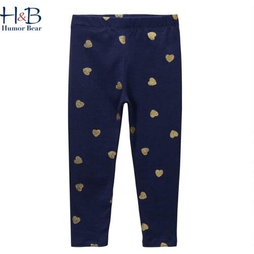 Humor Bear 2020 Children Girls Leggings Pants Autumn Winter Trousers Kids Clothing Cute Toddler Baby Skinny Pencil Cartoon Pants