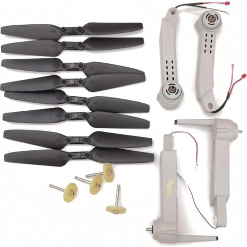 S162 rc drone toysky S162GPS Quadcopter replacement parts propeller blades arm with engines motors LED gears part kit