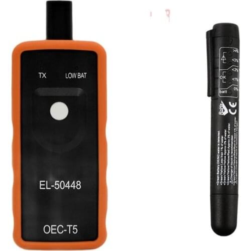 Maozua EL-50448 For G-M EL50448 TPMS Auto Tire Presure Monitor Sensor + Brake Fluid Tester