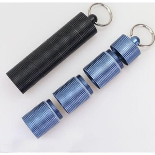 Toy Sports Small Pill Bottle EDC Outdoor Portable Pill Box Multi-cell Waterproof Seal Mini Large Sub-package Moisture-proof Box