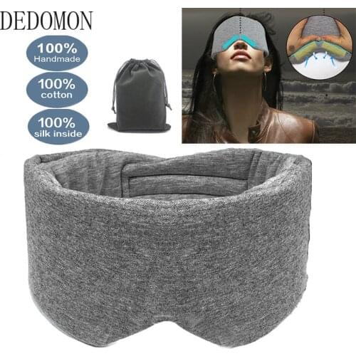 Sleep Mask Fast Sleeping Eye Mask Eyeshade Cover Shade Patch Women Men Soft Portable Blindfold Travel Slaapmasker