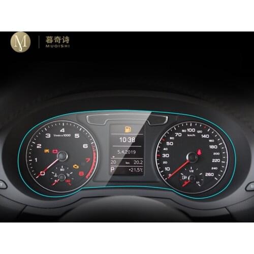 For Audi Q3 F3 8U 2012-2018 Automotive interior Instrument panel membrane LCD screen TPU protective film decoration Anti-scratch