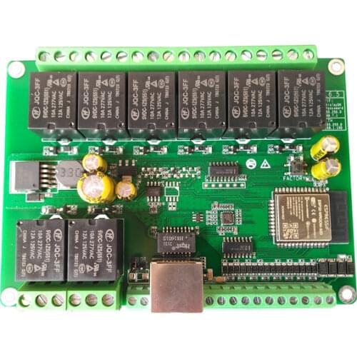 Home assistant Modbus MQTT Wifi Ethernet Relay I/O Module Web Control Http GET RS485 CAN 12v 24v Domoticz Timer