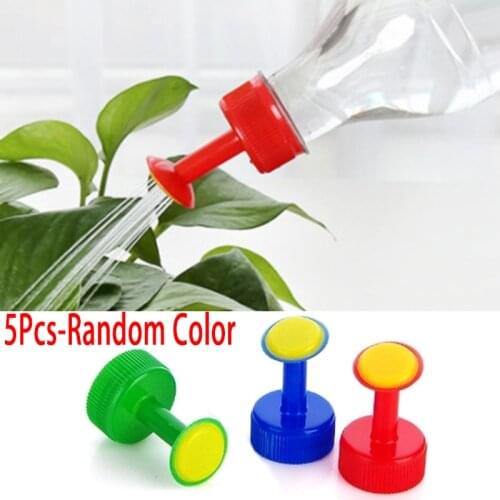 5 PCS/lot Bottle Cap Sprinkler PVC Plastic Watering Spout Caliber Little Nozzle Sprinkler Head Watering Vegetables Mist Nozzle