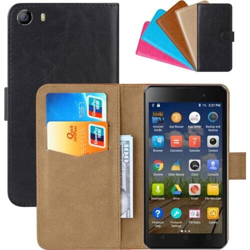 Luxury Wallet Case For Micromax Canvas Magnus Q334 PU Leather Retro Flip Cover Magnetic Fashion Cases Strap