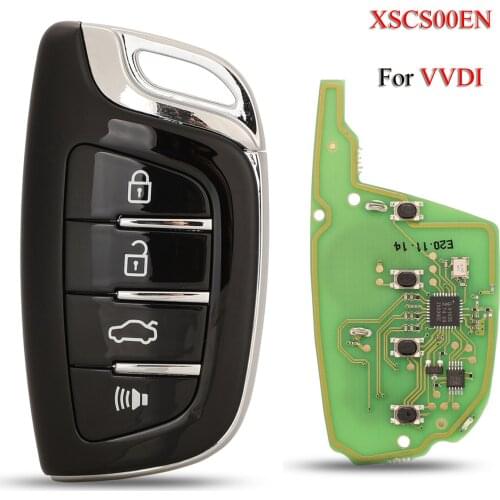 Kutery XSCS00EN VVDI Remote Smart Car Key English Version Xhorse Series Universal Remote Control 4Buttons For VVDI Key Tool