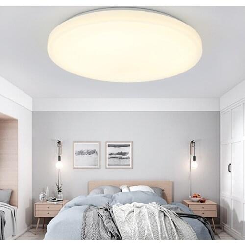 AmmToo LED Ceiling Lights 18W 24W Fixture Modern Lamp Living Room Bedroom Kitchen Lighting Surface Mount Ceiling Light For Home