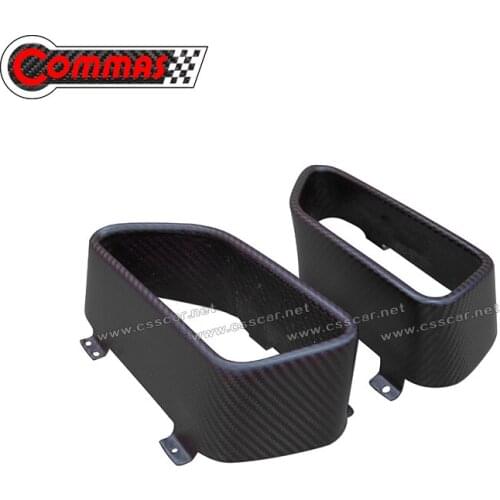 2014-2017 FIt For McLaren 650S Real Carbon Fiber Exhaust Surround car performance