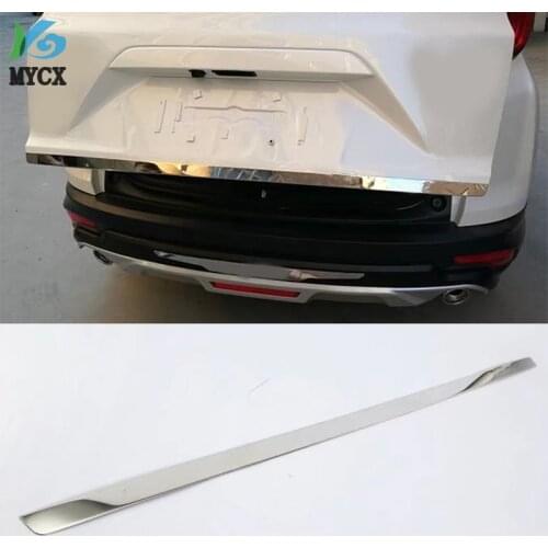 304 Stainless Steel Rear Tailgate Bottom Trunk Lid Cover Trim Accessories For Honda CRV CR V 2017 2018 2019