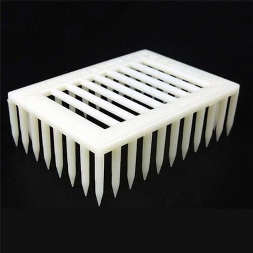 10 PCS Needle Type Queen Bee Cage Queen Marker Cage Beekeeping Cells Room Rearing Plastic Rectangle Beekeeper Tool Suppliers