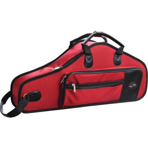 1680D Water-resistant Oxford Cloth Bag Cotton Padded Advanced Fabrics Sax Soft Case Adjustable Shoulder for Alto Saxophone