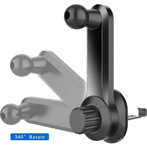 Car Air Vent Clip 17mm Ball Head for Universal Car Phone Holder Gravity Stand Bracket Magnetic Support Mobile Car Adapter Holder