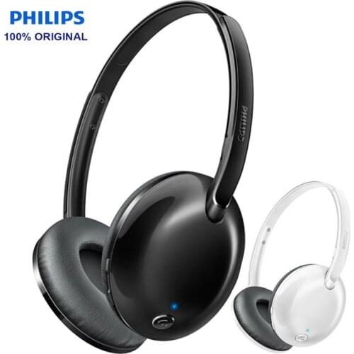 Philips SHB4405 Wireless Headset/Bluetooth Headphones Volume Control Stereo Bass for Iphone X Galaxy Note 8