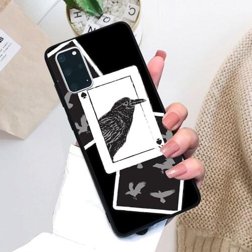 For Samsung Galaxy Kaz of Spades - Six of Crows Soft TPU Black Border Samsung Galaxy Case