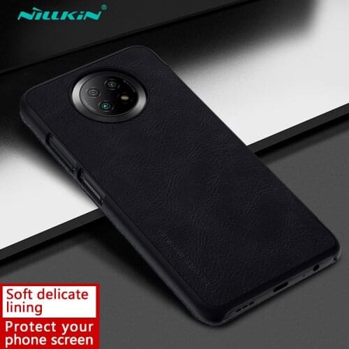 Flip Case for Xiaomi Redmi Note 9T NILLKIN Vintage Flip Cover Wallet PU Leather PC Back Cover Redmi Note 9T Casing