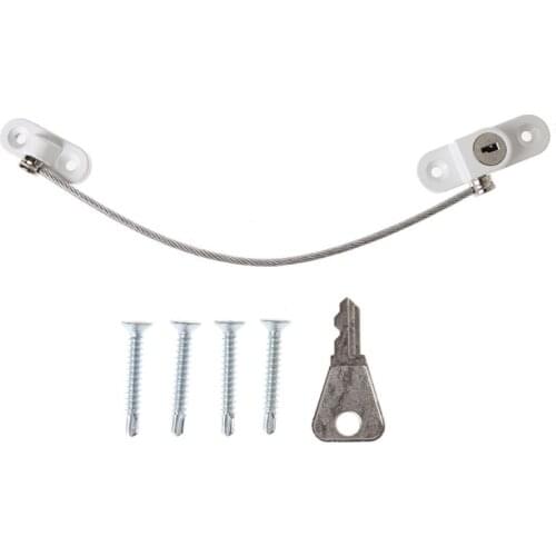 Baby Safety Locks Plastic Child Window Restrictor Infant Security Lock Safety Kids Prevent Children Falling Window Locks