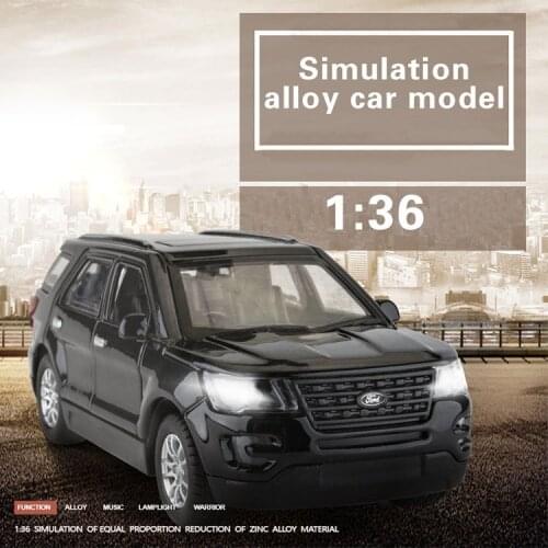 1:36 Ford Explorer Alloy Car Model Diecasts & Toy Vehicles For Children Gifts Boy Toy Free Shipping Original Box