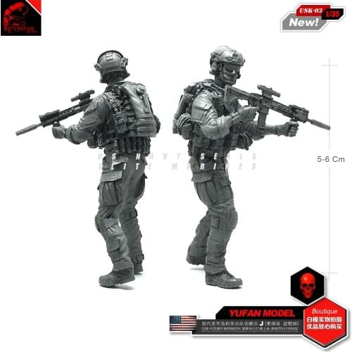 1/35 Resin Soldier model kits Us Seal Reconnaissance Force figure USK-03