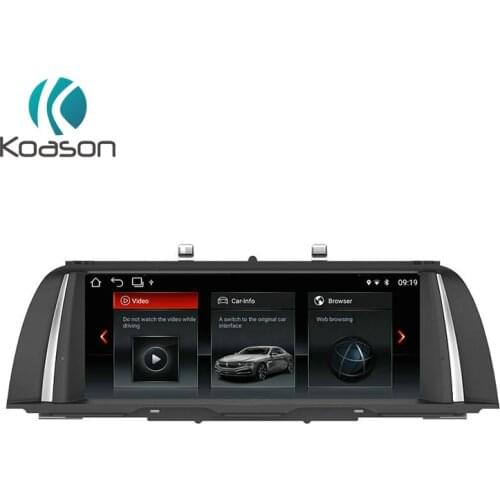 PX6 Android 8.1 System 10.25 inch IPS LCD Car Stereo Multimedia Player Audio GPS Navigation for BMW 5 Series F10 F11 NBT