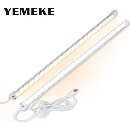 Newest LED Desk Lamp DC5V 18cm 35cm 300Lm 550Lm USB Led Bar Light For Kitchen Reading Study Office Children Led Night Light