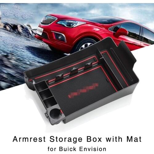 Armrest Storage Box for Buick Envision 2014 2015 2016 2017 Central Console Tray