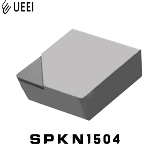 1pcs SPKN1504EOTR PCD Metal Blade Inserts Tungsten Carbide Four-Corner CNC Milling Machinery Cutting Tool for cast iron