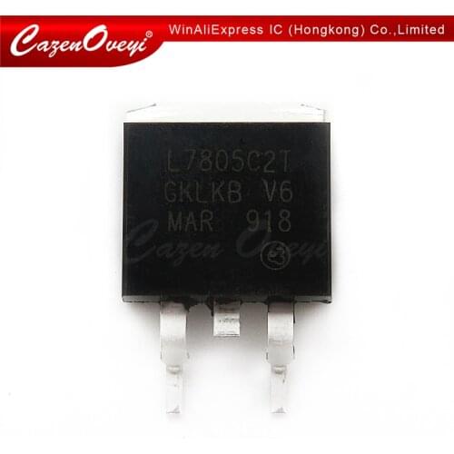 10pcs/lot L7805C2T TO-263 L7805CD2T TO263 L7805 In Stock