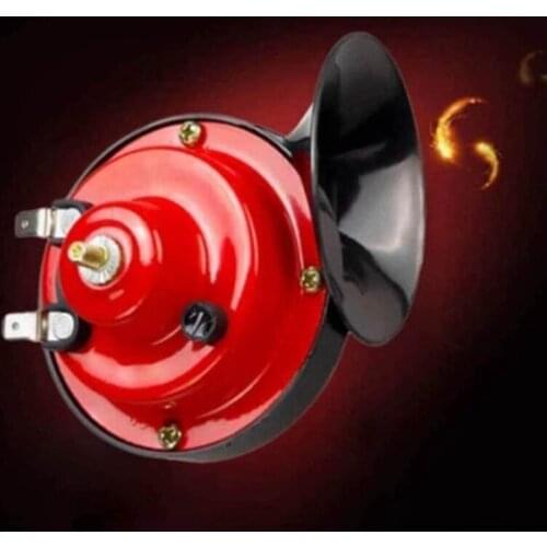 2Pcs 300DB Universal Car Auto 12V Loud Horn Electric Vehicle Horn Snail Horn Air Horn Multi-tone Claxon Horns