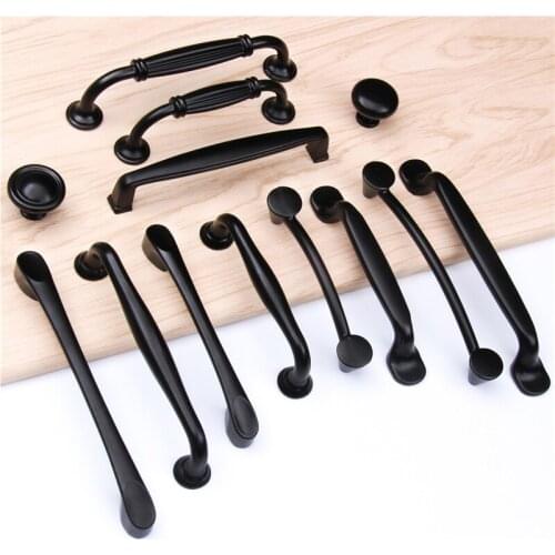 6 Types SH/96mm/128mm Drawer Pull Knobs 5pcs/lot Kitchen Cupboards Cabinet Door knobs Drawer Pulls for Furniture Accessories