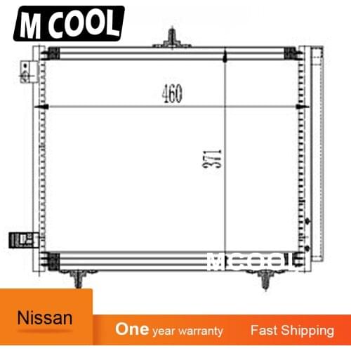 AC Air Conditioning Conditioner Condenser A/C 12v Air Conditioner For PEUGEOT 1007 207 2013 9674813580 571586
