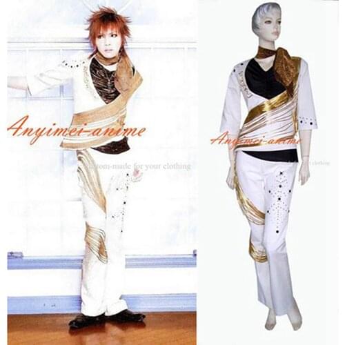 Fondcosplay tripp Fashion Hiphop Japan Gazette Kai Gazette Jacket Coat Visual J-rock pants Costume Tailor-made[G340]