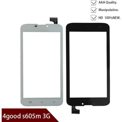 Original New For 6" Phablet 4good s605m 3G touch screen panel Digitizer Glass Sensor Replacement Free Shipping