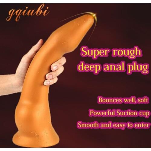 Silicone Big Anal Plug Huge Butt Vaginal Dildo Plug Dilator Expander Prostate Massger Dildos Adult Erotic Sex Toys for Woman Men