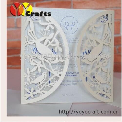 Wedding centerpieces laser cut wedding invitations laser cut handmade party wedding invitation card