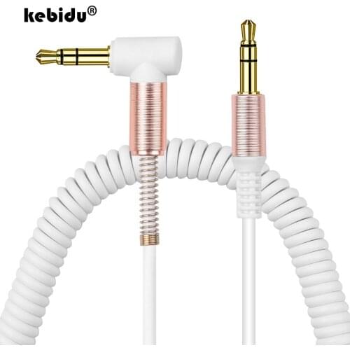 Kebidu Male to Male Extension Cable 3.5mm Jack AUX Audio Stereo Headphone Cables Cord for MP3 Earphone Car Speaker