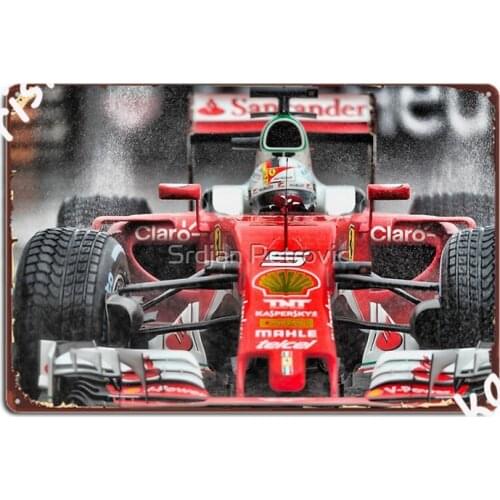 Formula 1 Monaco Grand Prix 2016 Metal Signs Cinema Kitchen Living Room Retro Plates Tin sign Posters