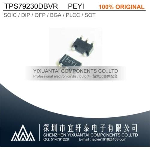 10pcs/lot 50pcs/lot 100pcs/lot Free shipping 100% original TPS79230DBVR TPS79230 79230 PEYI SOT23-5