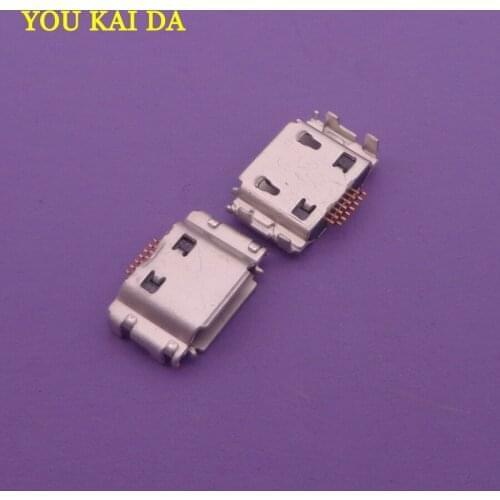 100pcs Micro USB Jack Connector Female 7 pin Charging Socket For samsung S5690 T959 S5630 S5690 S7500 I8530 s8300 T989 I927