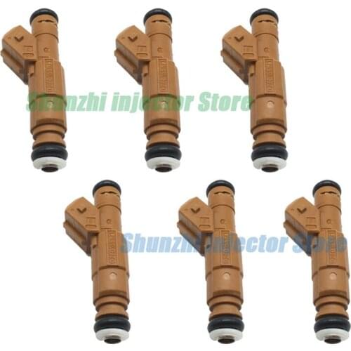 6pcs 0280155831 9186340 Renovation fuel injector for VOLVO C70 / S60 / S70 / V70 / XC70 / XC90 / S80 2.5L 2.9L