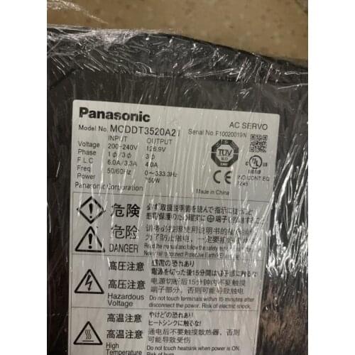 MCDDT3520A21 servo driver , used one , 85% appearance new , test goods , free shipping