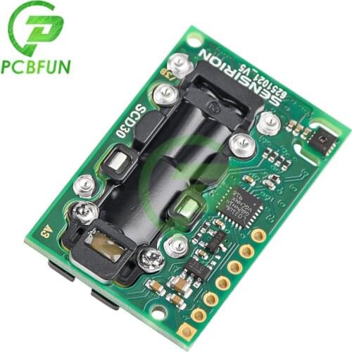 SCD30 Air Quality Sensor Module Carbon Dioxide Gas Sensor for CO2 and RH/T Temperature humidity Measurements I2C Modbus PWM