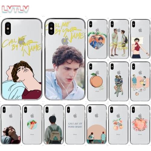 Call Me by Your Name Novelty Phone Case Cover for iPhone 11 12 pro XS MAX 8 7 6 6S Plus X 5 5S SE XR cover