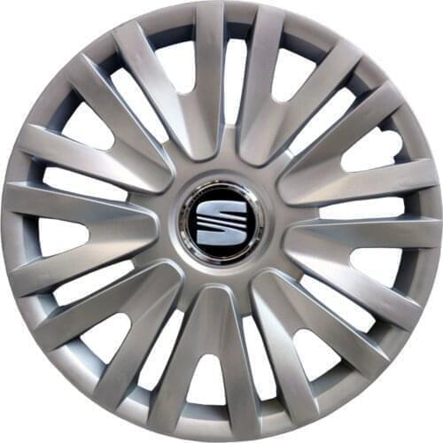 Seat Ibiza 15 ''inch Compatible 4 Wheel Cover Number 1 Team in 2005 GRİ862