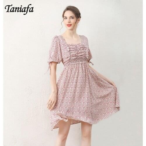 Цветочные летние платья TANIAFA China At AliExpress