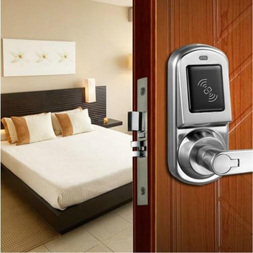 Free Shipping OS8015NFC Android smartphone smart door lock for hotel condon office or apartment Compatible with iOS and Android