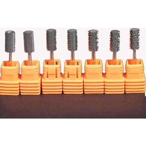 Tungsten Steel Milling Nail Drill Bit Machine Carbide Nail Drill Bits Ceramic Carbide Milling Cutters For Nail Drill