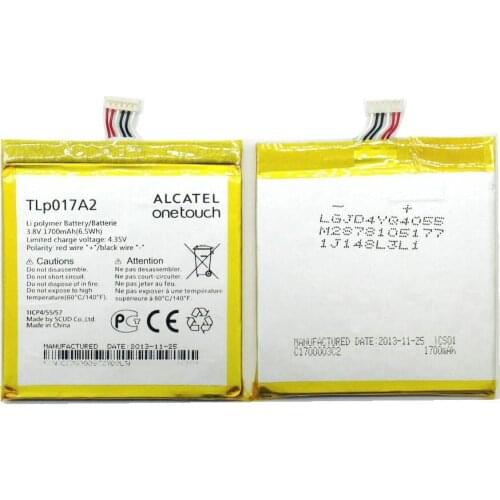 High Quality 1700mAh Battery For Alcatel one touch Idol 2 Mini L 6014d/x phone